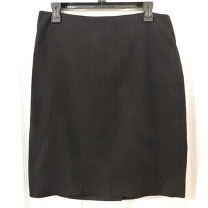 Banana Republic Navy Pinstripe Pencil Skirt - Suit